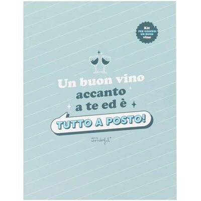 Kit de vin Mr Wonderful - Ensemble complet pour amateurs de vin Kit de vin Mr Wonderful - Ensemble complet pour amateurs de vin