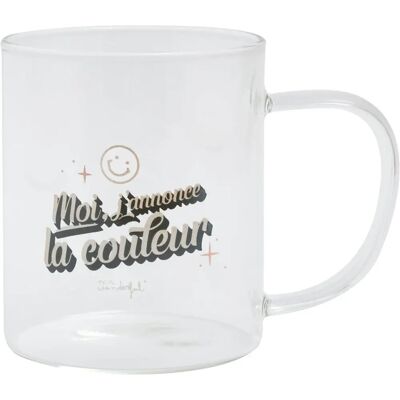 MR. WONDERFUL Glasmugg - Originell Design - 380 ml - Mugg MR. WONDERFUL Glasmugg - Originell Design - 380 ml - Mugg