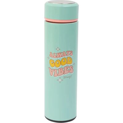 Mr Wonderful - Always Good Vibes - Bouteille thermique - Mug à boire Mr Wonderful - Always Good Vibes - Bouteille thermique - Mug à boire