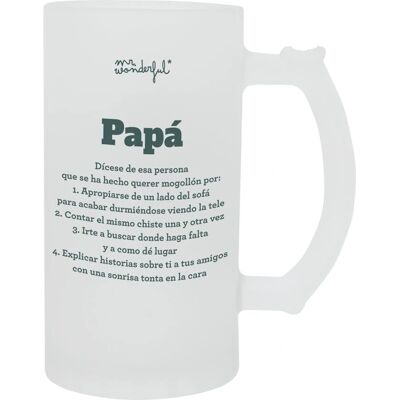 Mr Wonderful Mug à Bière - Définition Papa Verre Décoratif Mr Wonderful Mug à Bière - Définition Papa Verre Décoratif