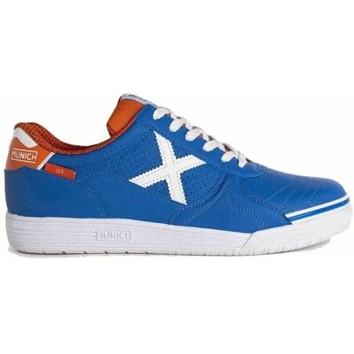 Munich G-3 Profit 354 Bleu Unisexe Chaussures de football en salle - Indoor Football Shoes Munich G-3 Profit 354 Bleu Unisexe Chaussures de football en salle - Indoor Football Shoes