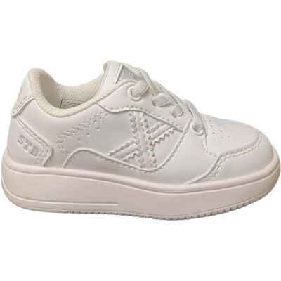Munich Legit Kid Blanc - Chaussures unisex pour enfants - Publicité Munich Legit Kid Blanc - Chaussures unisex pour enfants - Publicité