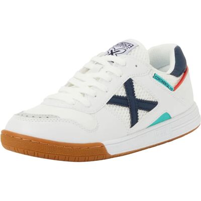 Munich CONTINENTAL V2 White Futsal Shoes - Futsal Shoes Munich CONTINENTAL V2 White Futsal Shoes - Futsal Shoes