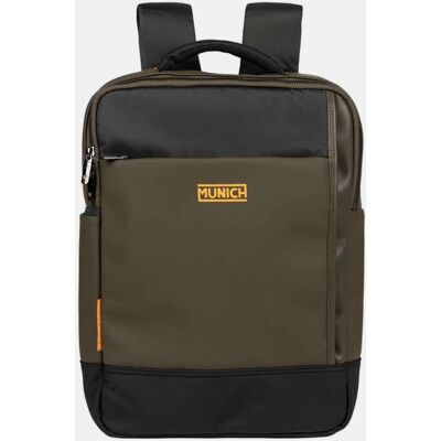 Mochila Munich Jungle Backpack Cuadrada - Verde Oscuro - Mochila Mochila Munich Jungle Backpack Cuadrada - Verde Oscuro - Mochila