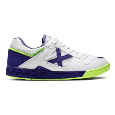 Munich V2 Blanco Futsal Shoes - Indoor Grip Munich V2 Blanco Futsal Shoes - Indoor Grip
