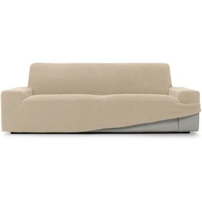 Sofaskins NIAGARA Beiges Elastik-Sofabett - 3-sitzer 180-230 cm Sofaskins NIAGARA Beiges Elastik-Sofabett - 3-sitzer 180-230 cm