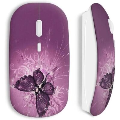 CAPACHEAP Souris Sans Fil Fuchsia - Souris sans fil - Publicité CAPACHEAP Souris Sans Fil Fuchsia - Souris sans fil - Publicité