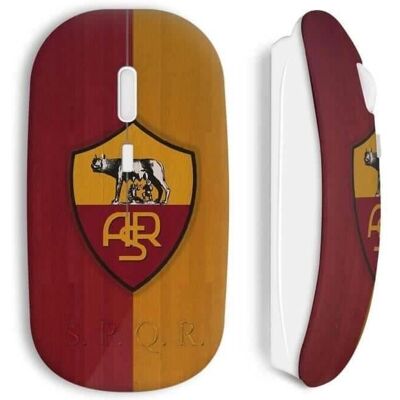 Souris Sans Fil Logo Football Roma - Souris, Clé USB Wi-Fi, Mac & PC Souris Sans Fil Logo Football Roma - Souris, Clé USB Wi-Fi, Mac & PC