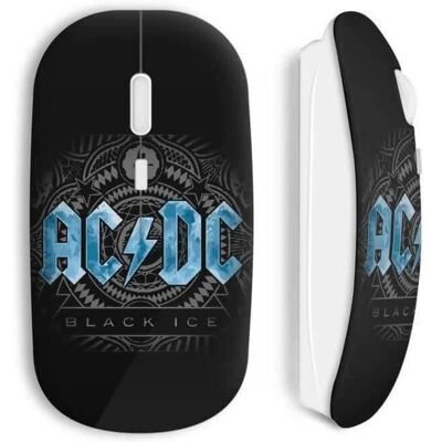 Acdc Black Ice Rock N Roll Souris Sans Fil - Accessoire Informatique - Publicité Acdc Black Ice Rock N Roll Souris Sans Fil - Accessoire Informatique - Publicité