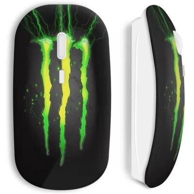 Souris Sans Fil Monster - Compatible Mac & PC - Certifié CE - Publicité Souris Sans Fil Monster - Compatible Mac & PC - Certifié CE - Publicité