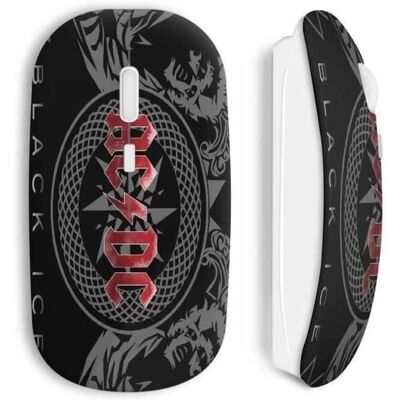 Souris Sans Fil Acdc Music Rock - USB, Mac/PC - Publicité Souris Sans Fil Acdc Music Rock - USB, Mac/PC - Publicité