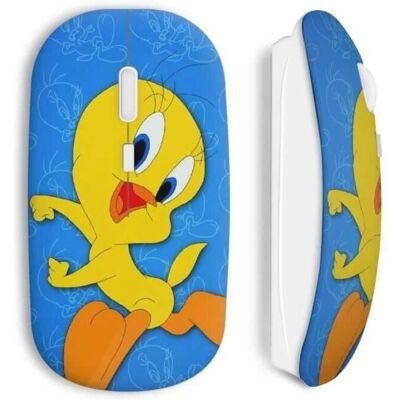 MANIACASE Titi Blue Style Souris Sans Fil - Souris MANIACASE Titi Blue Style Souris Sans Fil - Souris