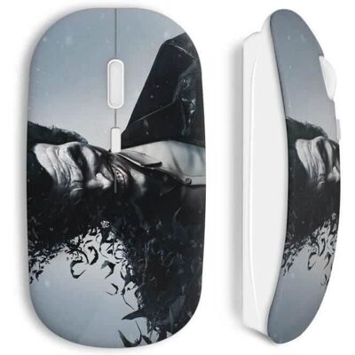 MANIACASE Souris sans fil Joker Batman - Précision, Ergonomique MANIACASE Souris sans fil Joker Batman - Précision, Ergonomique