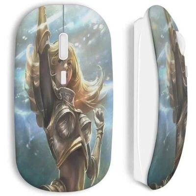 Souris sans fil League of Legends Lux - Ergonomique, Haute Précision, Récepteur USB - Publicité Souris sans fil League of Legends Lux - Ergonomique, Haute Précision, Récepteur USB - Publicité