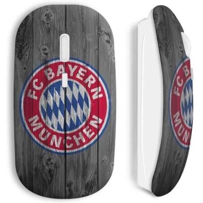 Souris Sans Fil FC Bayern Munich - Connexion sans fil, Compatible Mac & PC, Certifiée CE - Publicité Souris Sans Fil FC Bayern Munich - Connexion sans fil, Compatible Mac & PC, Certifiée CE - Publicité