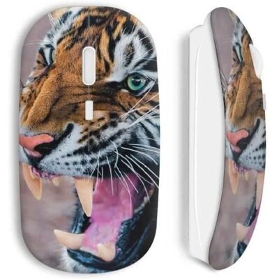 Souris sans fil Tigre - Ergonomique, USB, Certifiée sécurité UE - Publicité Souris sans fil Tigre - Ergonomique, USB, Certifiée sécurité UE - Publicité