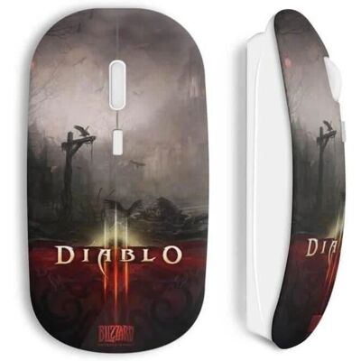 Souris sans fil Diablo CAPACHEAP - Connectivité sans fil, compatible Mac et PC, récepteur WiFi USB - Publicité Souris sans fil Diablo CAPACHEAP - Connectivité sans fil, compatible Mac et PC, récepteur WiFi USB - Publicité