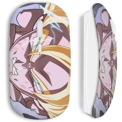 Souris sans fil Dragon Ball DBZ - Ergonomique, Compatible Mac & PC - Publicité Souris sans fil Dragon Ball DBZ - Ergonomique, Compatible Mac & PC - Publicité