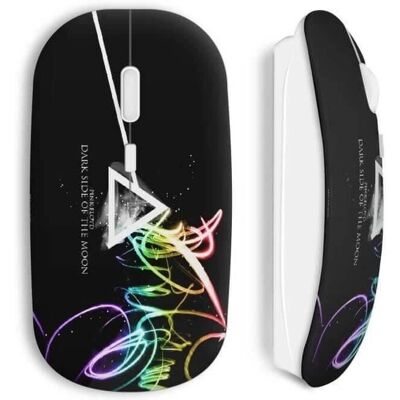 Souris sans fil Pink Floyd - Dark Side of The Moon - Publicité Souris sans fil Pink Floyd - Dark Side of The Moon - Publicité