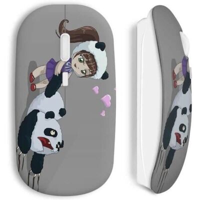Souris Panda Petite Sans Fil - USB, Mac & PC - Publicité Souris Panda Petite Sans Fil - USB, Mac & PC - Publicité