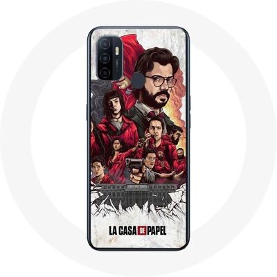 Coque Oppo A53 La Casa De Papel - Design Personnalisé - Publicité Coque Oppo A53 La Casa De Papel - Design Personnalisé - Publicité