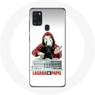 Coque La Casa de Papel Galaxy A21S Résistante aux Chocs - Publicité Coque La Casa de Papel Galaxy A21S Résistante aux Chocs - Publicité