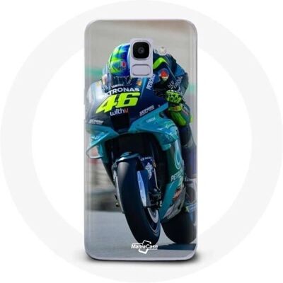 Coque pour Samsung Galaxy J6 2018 Valentino Rossi - Pilote de vitesse - Publicité Coque pour Samsung Galaxy J6 2018 Valentino Rossi - Pilote de vitesse - Publicité