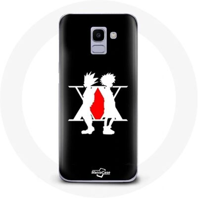 Coque noire Hunter x Hunter pour Samsung Galaxy A8 2018 - Publicité Coque noire Hunter x Hunter pour Samsung Galaxy A8 2018 - Publicité