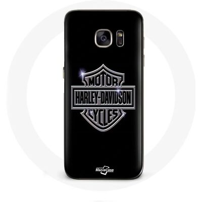 Coque Harley Davidson Galaxy S6 - Logo Personnalisé - Publicité Coque Harley Davidson Galaxy S6 - Logo Personnalisé - Publicité