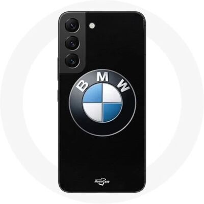 Capacheap Galaxy S22 Cover - BMW Logo Sort baggrund Capacheap Galaxy S22 Cover - BMW Logo Sort baggrund