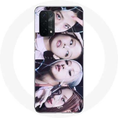 Coque en silicone rose Blackpink Oppo A74 - Phone Case - Publicité Coque en silicone rose Blackpink Oppo A74 - Phone Case - Publicité