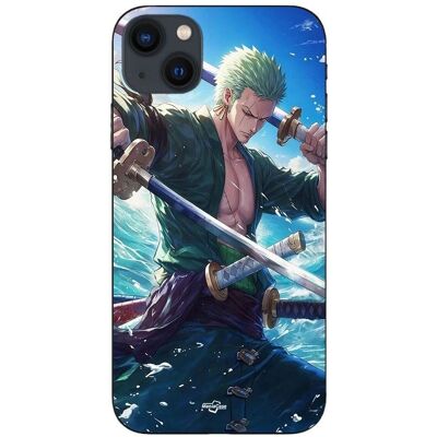 CAPACHEAP iPhone 14 Roronoa Zoro Sværd Cover - Mobilcover CAPACHEAP iPhone 14 Roronoa Zoro Sværd Cover - Mobilcover