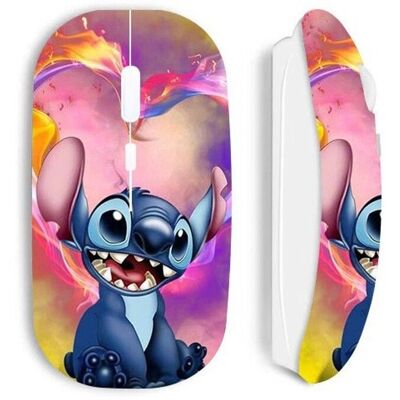 Souris sans fil Stitch - Souris - Blanc - Nano-Usb-Wlan-Stick Souris sans fil Stitch - Souris - Blanc - Nano-Usb-Wlan-Stick