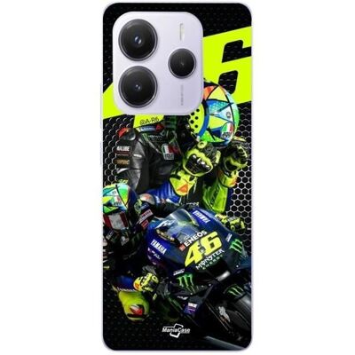 Coque Valentino Rossi Xiaomi Redmi Note 14 5G Souple Noire - Étui téléphone - Publicité Coque Valentino Rossi Xiaomi Redmi Note 14 5G Souple Noire - Étui téléphone - Publicité