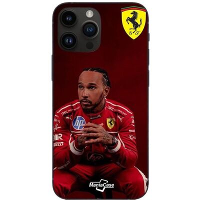 Coque en silicone Scuderia Ferrari pour Iphone 11 Pro - Hamilton - Publicité Coque en silicone Scuderia Ferrari pour Iphone 11 Pro - Hamilton - Publicité