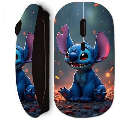 Souris sans fil Stitch Art 3D Gira Maniacase Souris sans fil Stitch Art 3D Gira Maniacase
