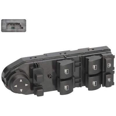Alfa e-Parts - AF00466 - Bestuurderskant - Power window switch Alfa e-Parts - AF00466 - Bestuurderskant - Power window switch