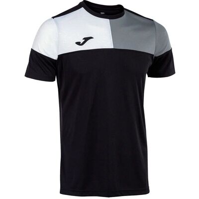 Joma Crew Hummel V 103084 Black Grey Pink - T-shirt Joma Crew Hummel V 103084 Black Grey Pink - T-shirt