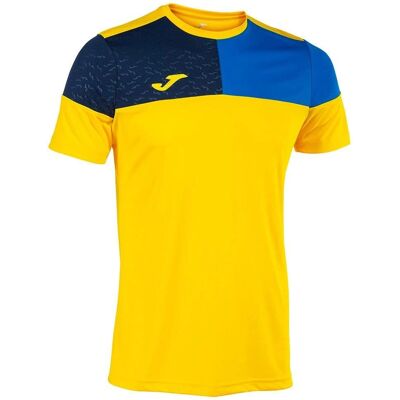 Camiseta Esportiva Azul Piave MACRON de Manga Curta Camiseta Esportiva Azul Piave MACRON de Manga Curta