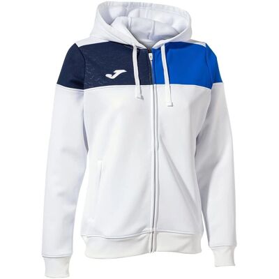Joma Sweat à Capuche Blanc Crew V - Sweatshirt Joma Sweat à Capuche Blanc Crew V - Sweatshirt
