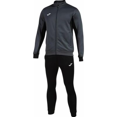 Tuta Derby Grigio Scuro Nero - Fitness Tuta Derby Grigio Scuro Nero - Fitness