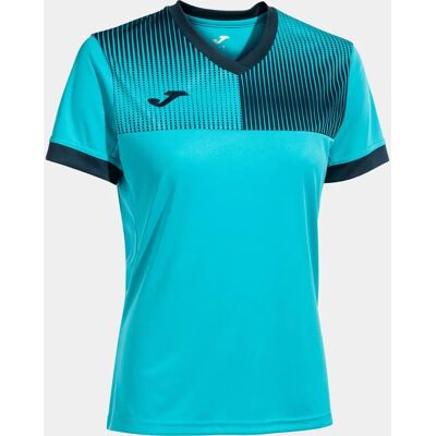 Camiseta de Manga Corta Eco Supernova Fluor Turquesa-Azul Marino - Camiseta Camiseta de Manga Corta Eco Supernova Fluor Turquesa-Azul Marino - Camiseta