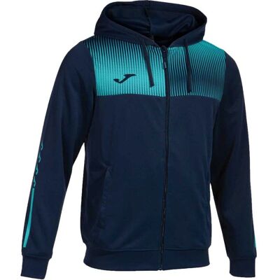 JOMA Felpa Riciclata Blu con Zip Completo JOMA Felpa Riciclata Blu con Zip Completo