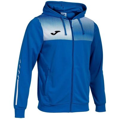 Felpa con cappuccio e zip Supernova Eco Blu per ragazzi Felpa con cappuccio e zip Supernova Eco Blu per ragazzi