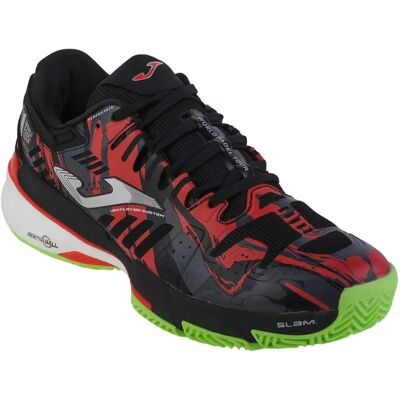 Joma T.Slam Herren Tennisschuhe - Schwarz/Rot - Ganzjährig Joma T.Slam Herren Tennisschuhe - Schwarz/Rot - Ganzjährig