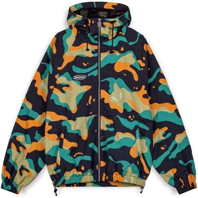Sudadera con Cremallera Completa Vintage Multicolor - Sudadera Sudadera con Cremallera Completa Vintage Multicolor - Sudadera