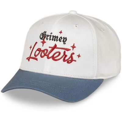 Grimey Causing Panic Los Nite Owls Casquette Blanche - Cap - Publicité Grimey Causing Panic Los Nite Owls Casquette Blanche - Cap - Publicité