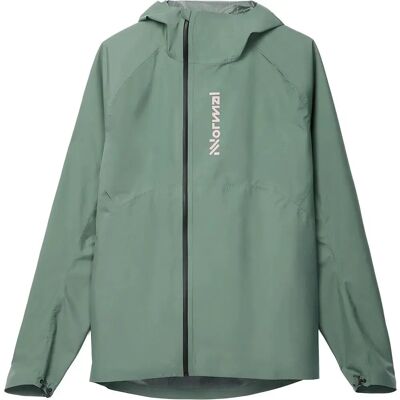 NNormal Trail Grüne Wasserdichte Jacke - Trail Running NNormal Trail Grüne Wasserdichte Jacke - Trail Running