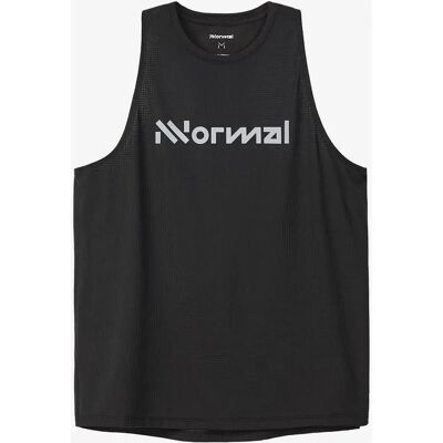 Maglietta da corsa NNormal Race Nero Bianco - Abbigliamento sportivo Maglietta da corsa NNormal Race Nero Bianco - Abbigliamento sportivo