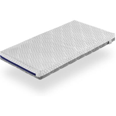 SHAULA Colchón de bebé de espuma viscoelástica - 57x117 cm - Transpirable y desenfundable SHAULA Colchón de bebé de espuma viscoelástica - 57x117 cm - Transpirable y desenfundable